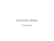 Tablet Screenshot of filatovairina.com